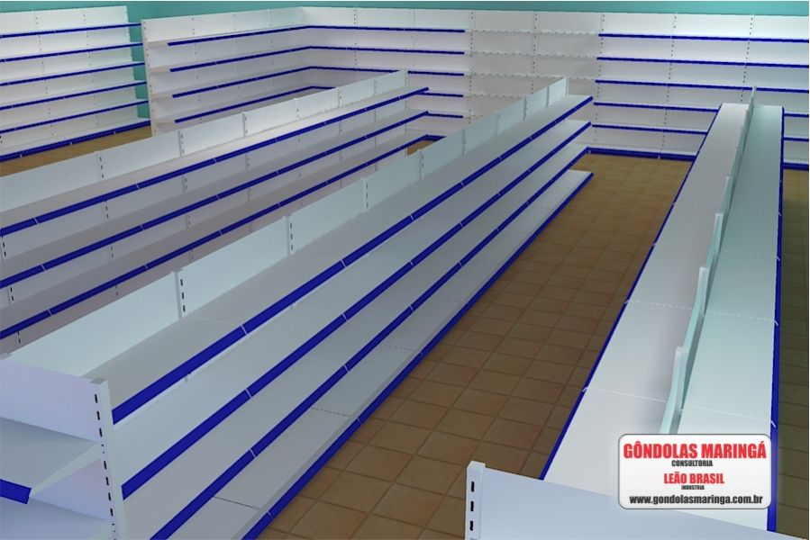 Instalações Comerciais - Gondolas Maringa
