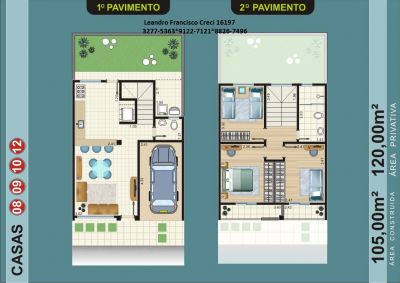 Casa em condomínio no Monte Castelo 