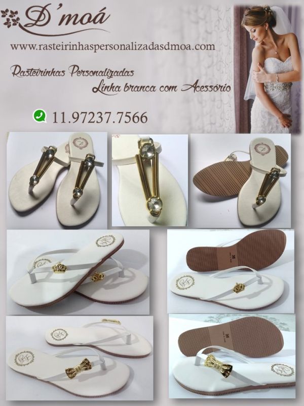 Rasteirinhas personalizadas 