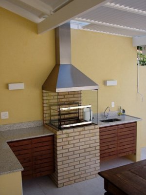 coifa de inox escovado