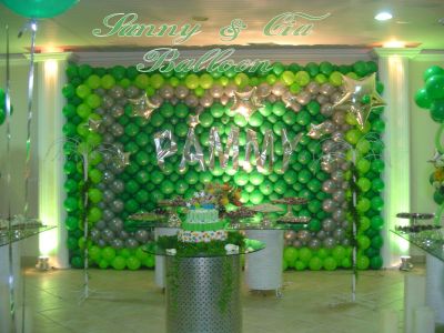 Decoração com balões / bolas
