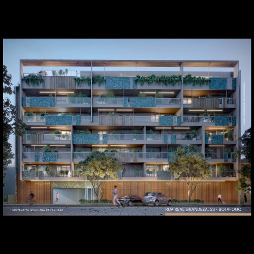 RG 33 Único Prédio C/ Apartamentos de Frente