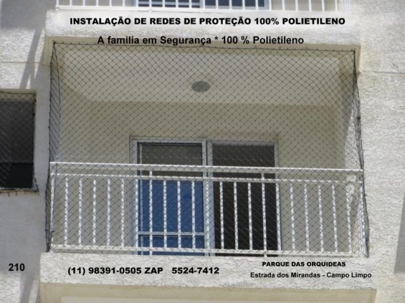 Redes de Proteção no Campo Limpo, Rua Lira Cearense, (11)   5524-7412