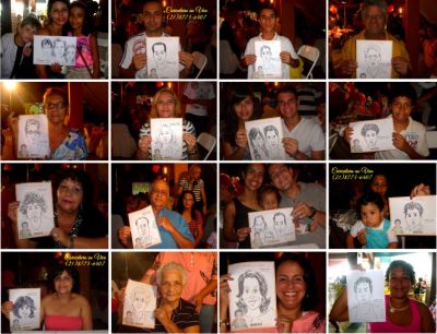 Festa de Fim de Ano com CARICATURA ao Vivo (21)8773-6407