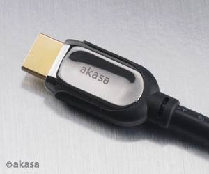 Akasa AK-CBHD01-20 Cabo HDMI Audio e Video Ultimate AKASA 3D Versão 1.4. Tamanho: 2 Metros