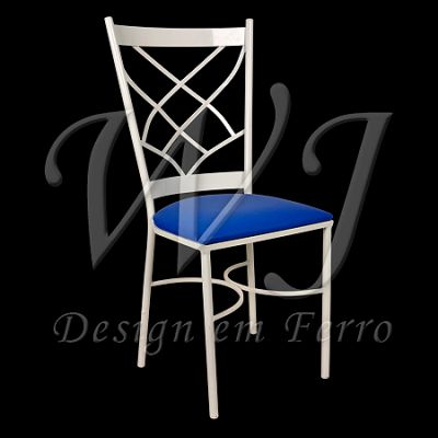 CADEIRAS DE FERRO EMPILHAVEIS