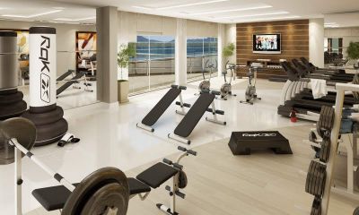 VISTA PANORAMICA AO MAR- A 1 Quadra da BeiraMar Norte-FLORIANÓPOLIS-Apartamento