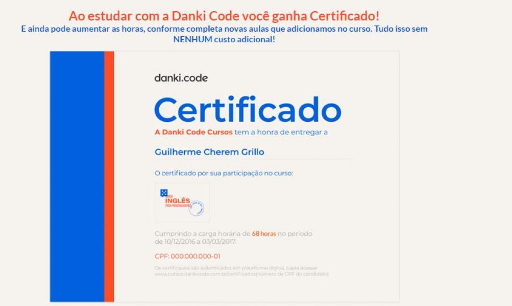 Curso de Inglês para Programadores