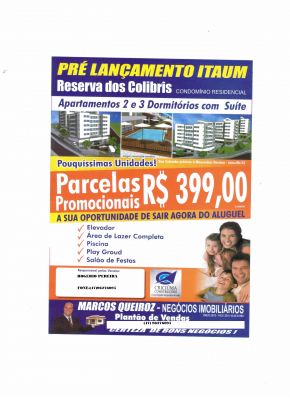 APARTAMENTOS  2  E  3 DORMITÓRIOS COM SUÍTE