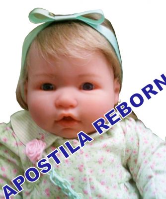 Curso Confecção de Boneca Reborn em Apostila e Vídeo Aula - Frete Grátis