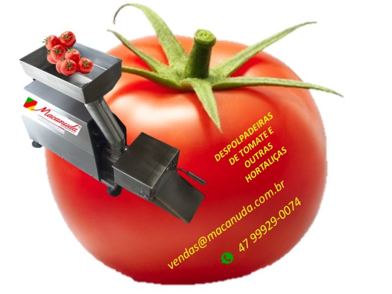 Despolpador de Tomates, Pimentões, Pimentas marca Macanuda
