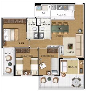 TERRAÇO IPIRANGA - PRONTO PARA MORAR