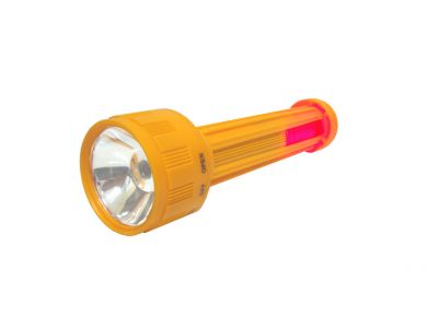 Lanterna com sinalizador a led e Tripé   