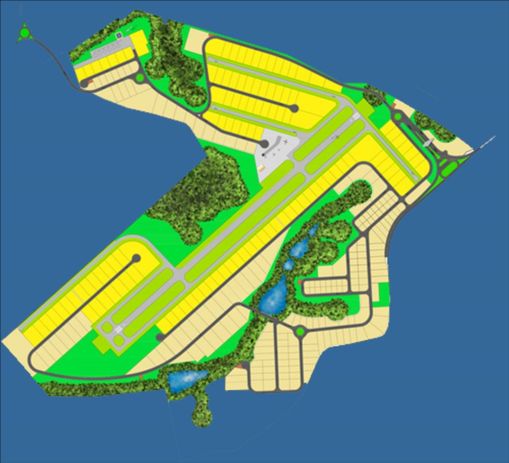 Lote Comercial em Condomínio com Pista de Voo - Acesso Rod Pres. Dutra
