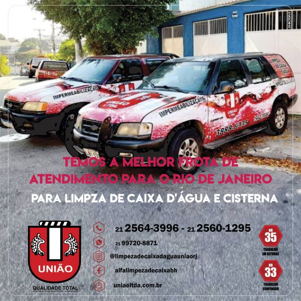 Limpeza de caixa de água no Rio de Janeiro