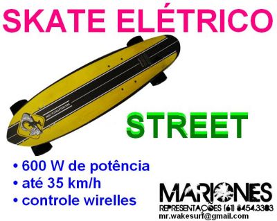 SKATE ELÉTRICO STREET E OFF ROAD