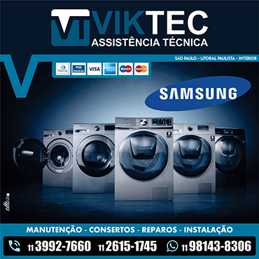 Assistência para máquina de lavar roupas da marca Samsung