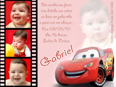 Convites e Lembrancinhas para aniversários