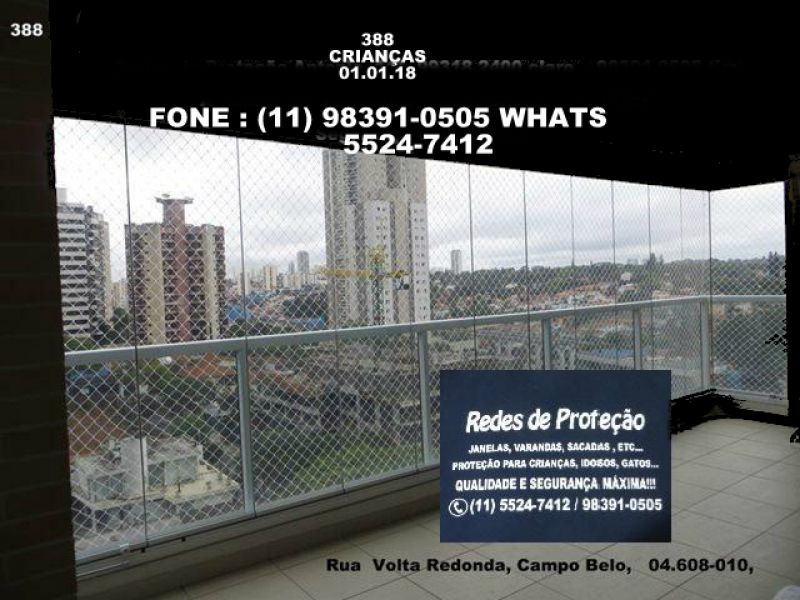 Redes de Proteção na Vila São Jose, Av. Senador Teotonio Vilela, Jd. Icarai, 11 98391-0505 