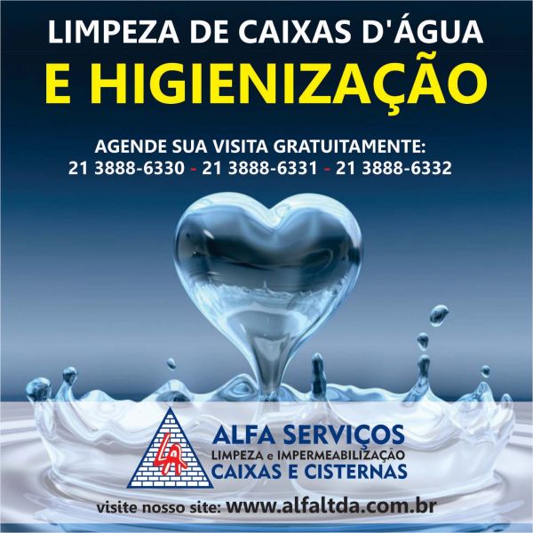 Limpeza de Reservatório - Petrópolis