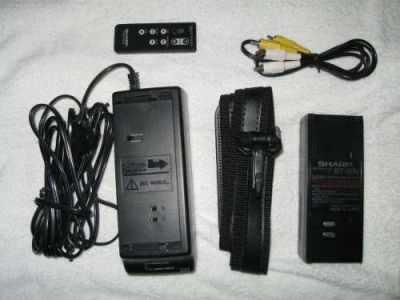 Filmadora Sharp Modelo Vl-l64b Slim Cam 