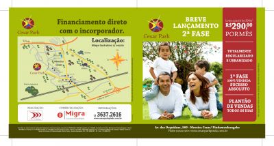 LOTEAMENTO - CEZAR PARK ARAGUAIA - PINDAMONHANGABA