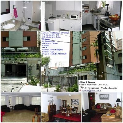 Apartamento de 3 Dormts, 2 Vagas, na Saúde - São Judas