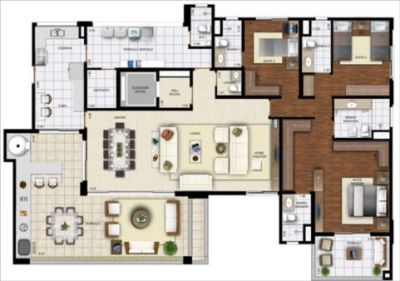 Le Premier Ibirapuera Parc - Aptos prontos de 216 m² á 496 m² - 4 dormts - 2 á 4 suítes !!!!