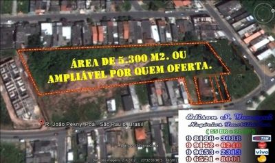 Poá-sp, Terreno de 5.300,00 m2., podendo ser até superior, mas negociado por quem oferece.