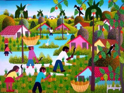 OBRAS DO ARTISTA NAIF EDILSON ARAUJO COM AJUR SP 