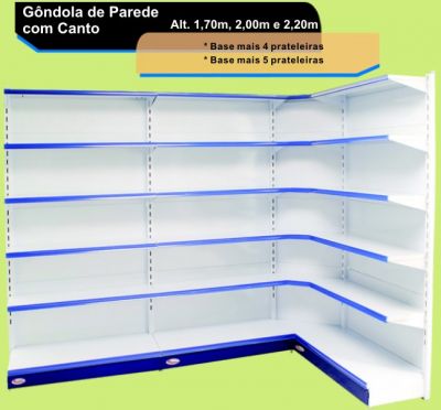 GÔNDOLAS NOVAS PELO MENOR PREÇO DO RIO!!!