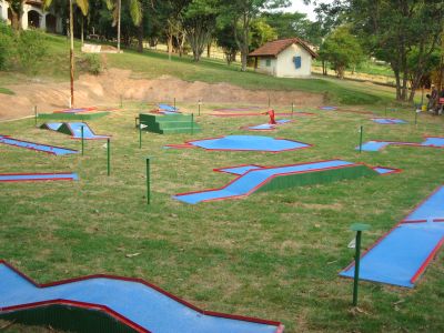 Campo de mini golfe