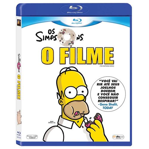 Blu-Ray Os Simpsons, O Filme - Produto Original - Não é Copia Pirata! Não É Produto Digital!