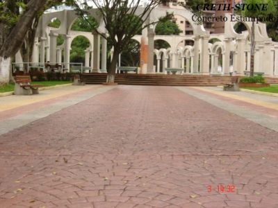concreto estampado Creth-stone