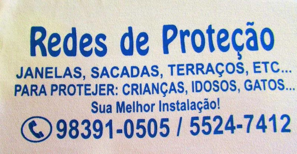 Redes de Proteção para Piscinas, (11)  5524-7412