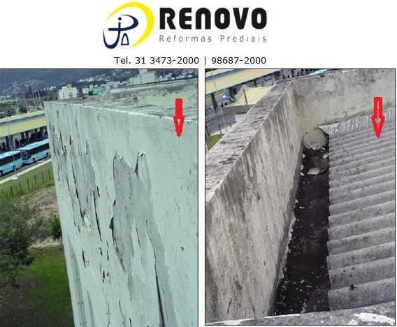Tratamento Reforma Pintura Limpeza Impermeabilização de Fachada Belo Horizonte