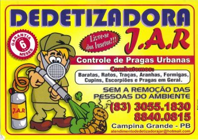 Desinsetização é dedetização 
