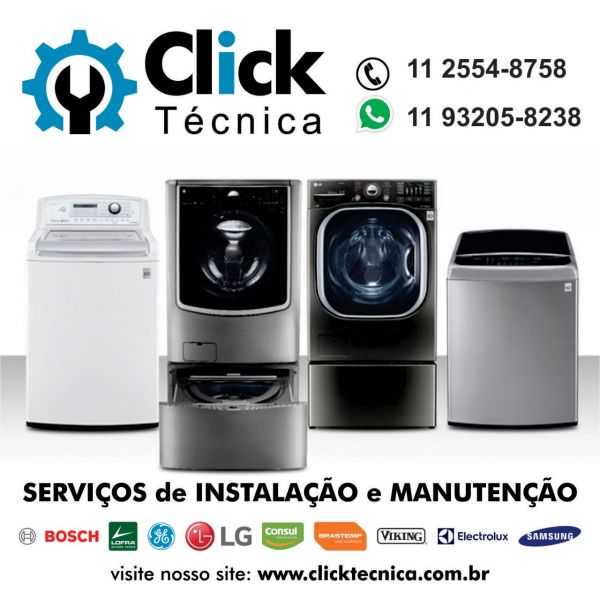 Manutenção e Consertos para lavadora de roupas