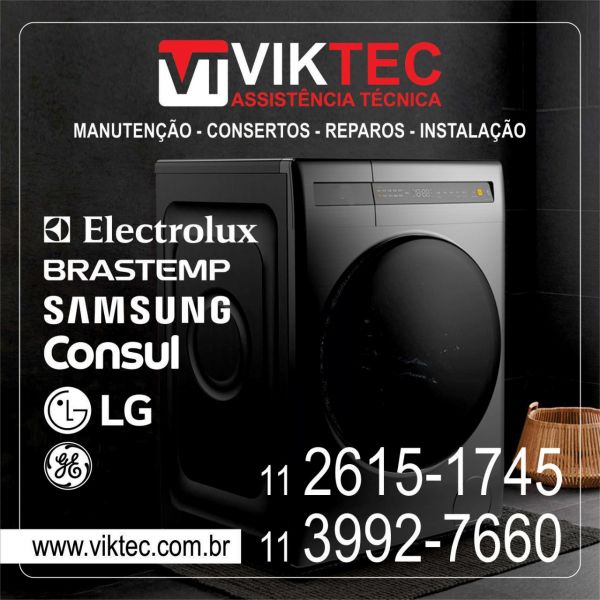 Manutenção para máquina de lavar roupas multimarcas