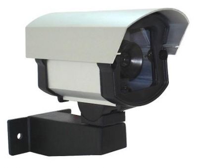 Kit Cftv Micro Câmera Collor C/ Caixa De Proteção E Fonte