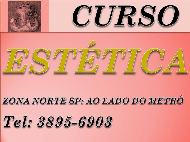 Curso de estetica facial corporal zona norte santana tucuruvi