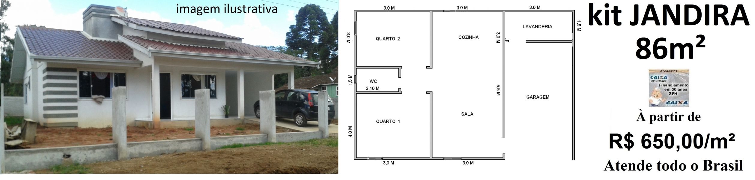 Casas Prefabricadas e Convencionais