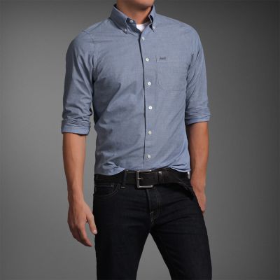 Camisa Social Masculina Abercrombie