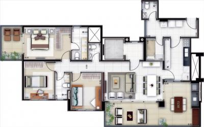 Vendo apto no PAULISTA HOME RESORT / 123m² / Torre Natura