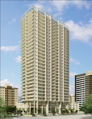 Apto a venda em Santos - Lançamento em agosto/12 - Grupo Mendes - Terrazas Ponta da Praia - Santos