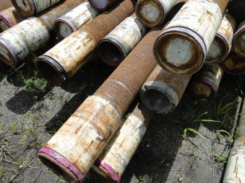 26 ton de tubos de aço de 7 x 0,54 pol
