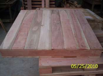 Pallets novos e usados e chapatex usados