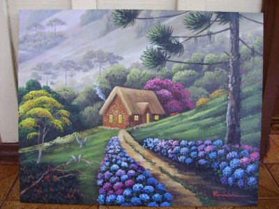 PINTURA EM TELA - QUADROS