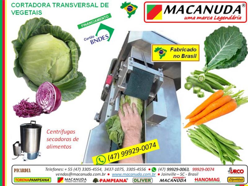 Pra Vagem Verde Cortada Máquina Profissional Marca MACANUDA