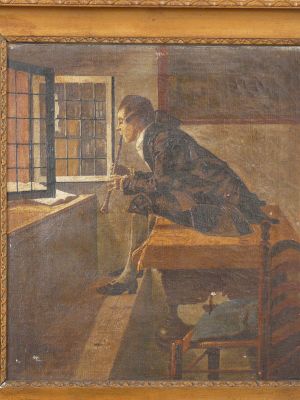 OLEO SOBRE TELA ALEMANHA 1855